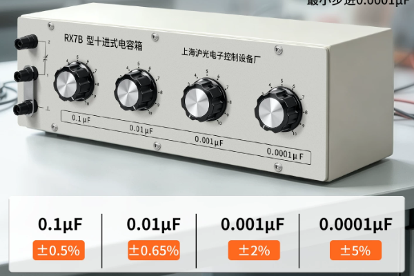 Decade Capacitance Box view 3